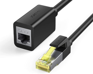 Cable Ethernet Cat 7 de 100 pies para exteriores e interiores, cable de red  de Internet largo de alt…Ver más Cable Ethernet Cat 7 de 100 pies para
