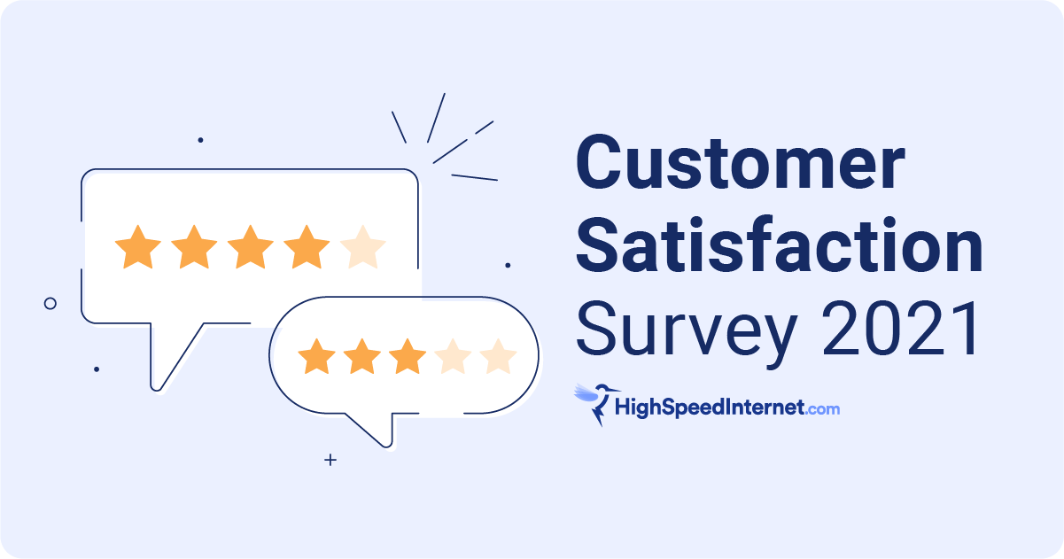 HighSpeedInternet.com Customer Satisfaction Survey 2021