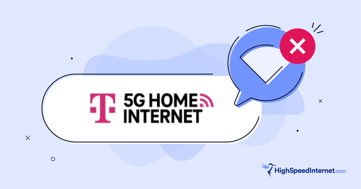 T-Mobile Home Internet logo with internet outage icon