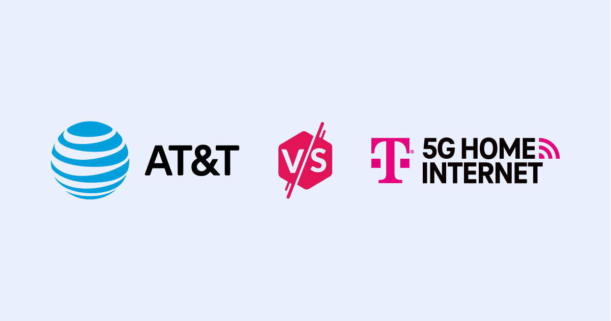 AT&T versus T-mobile 5G Home Internet