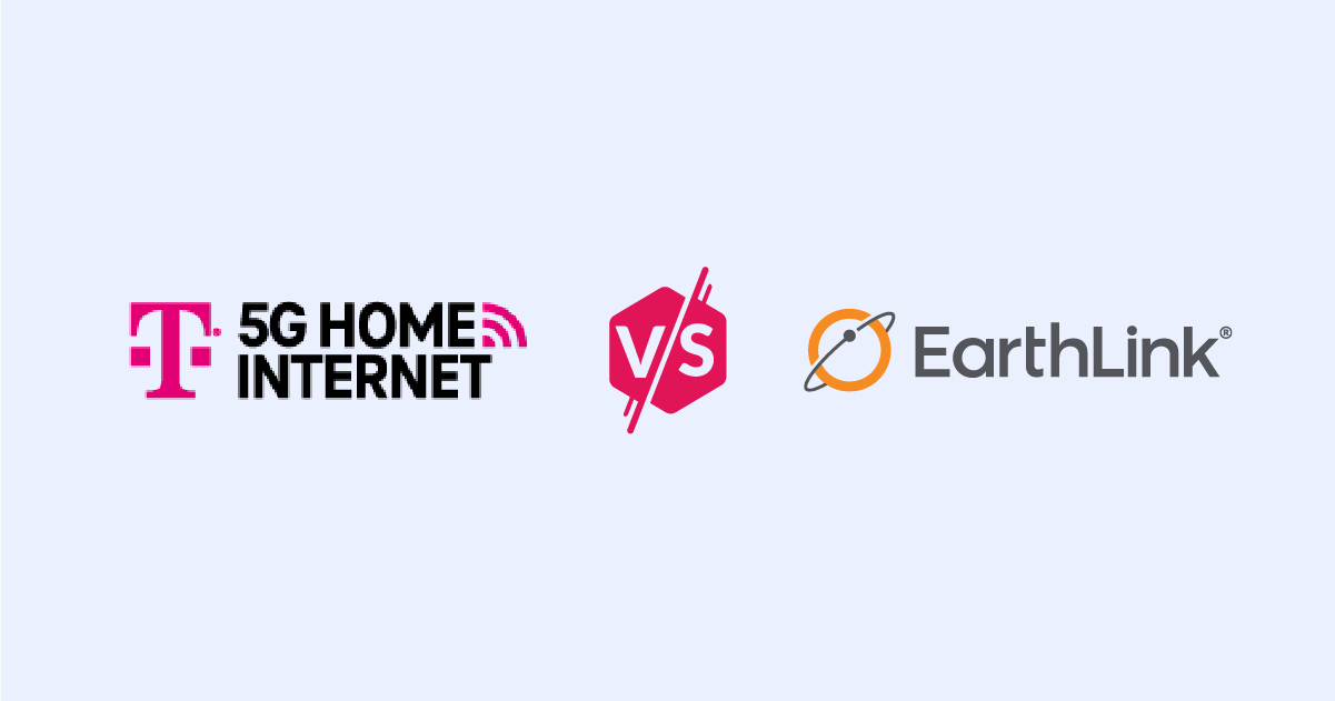 T-mobile 5G Home Internet versus Earthlink