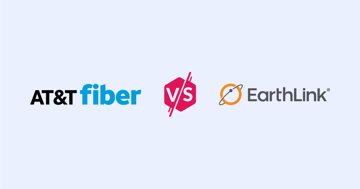 AT&T Fiber versus Earthlink