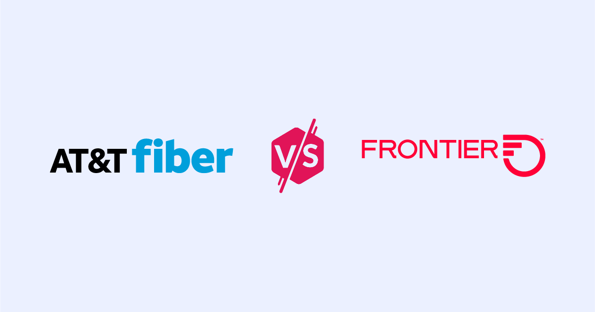 AT&T Fiber versus Frontier