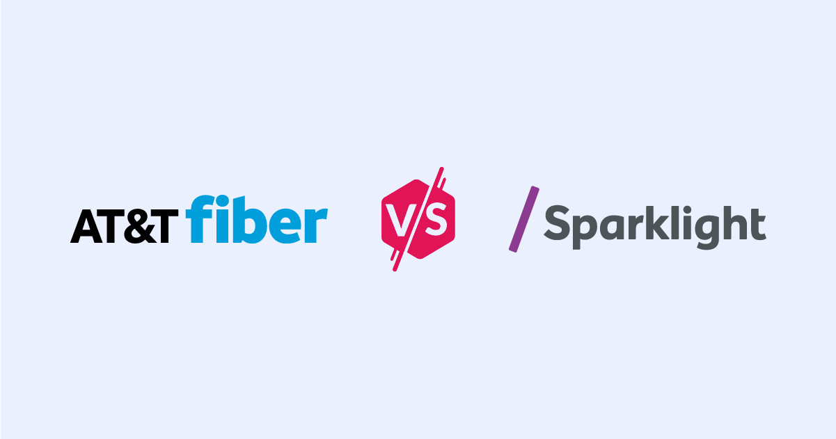 AT&T Fiber versus Sparklight