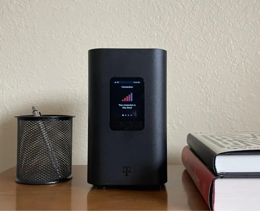 tmobile-blink-security-camera The Sagemcom Fast 5688W Gateway from T-Mobile makes it easy to see how strong your signal is. Learn more about your specific model by visiting T-Mobile support. Austin Aguirre | HighSpeedInternet.com