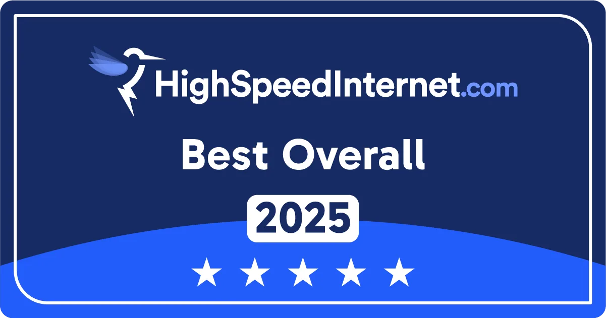 Best Internet Provider 2025 banner