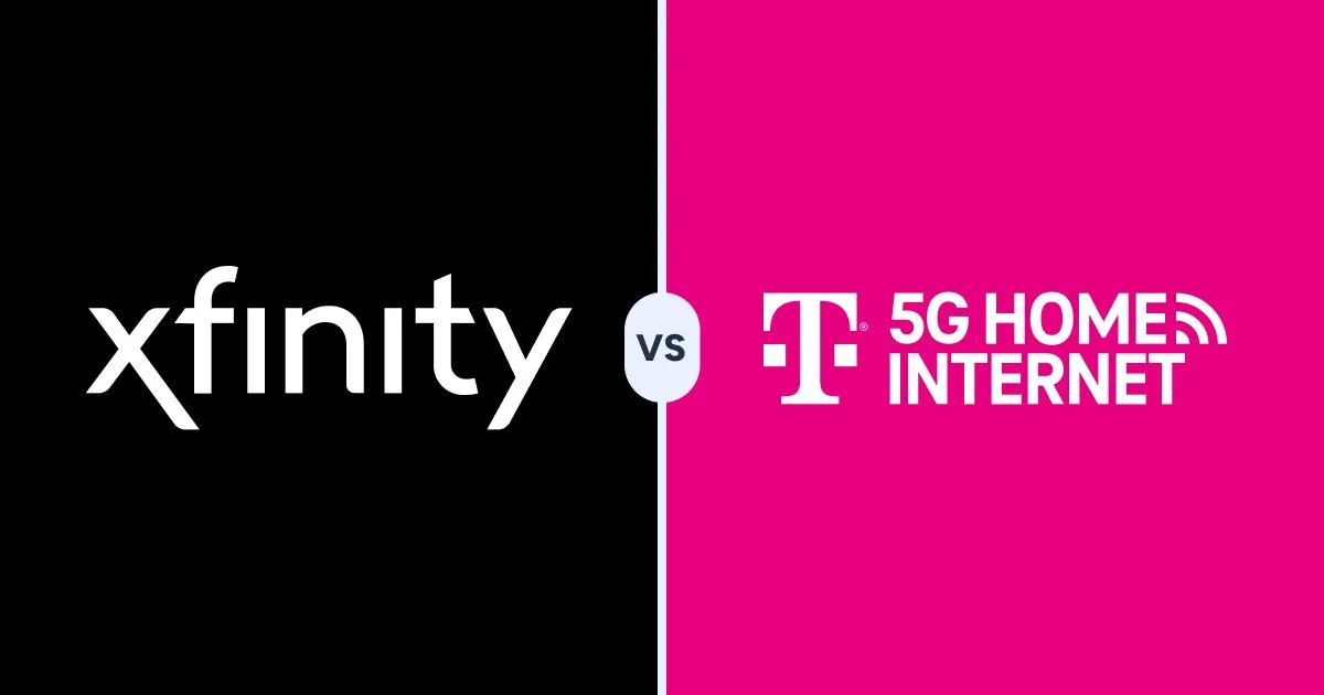 Xfinity versus T-Mobile 5G Home Internet