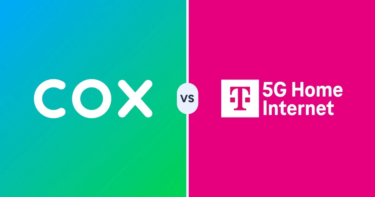 Cox versus T-Mobile 5G Home Internet