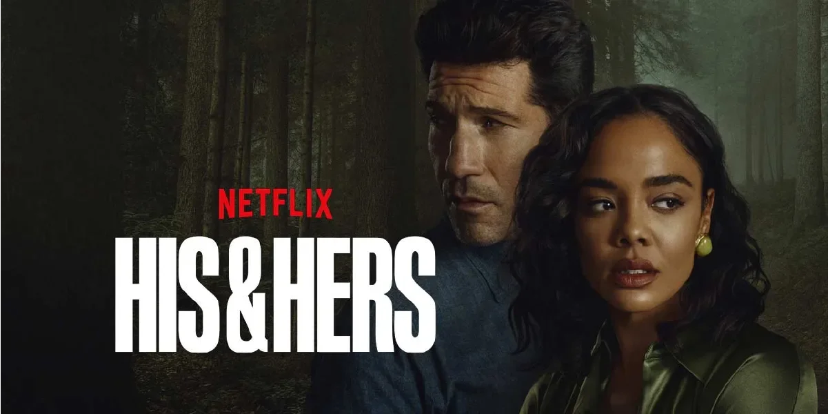 Screenshot of Netflix advertisement for His & Hers