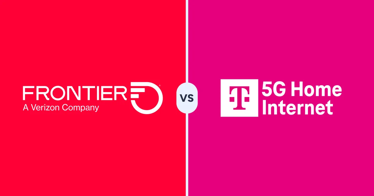 Frontier A Verizon Company versus T-Mobile 5G Home Internet
