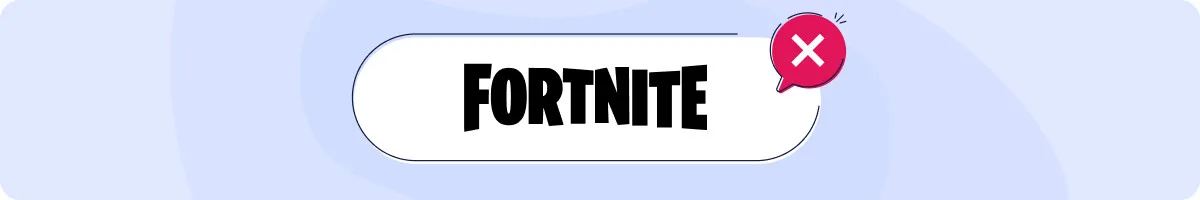 is-fortnite-down-hero Fortnite logo with outage symbol