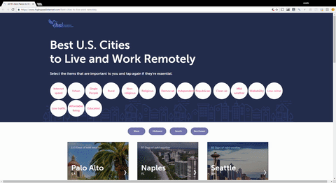 The Best Cities to Live and Work Remotely | HighSpeedInternet.com